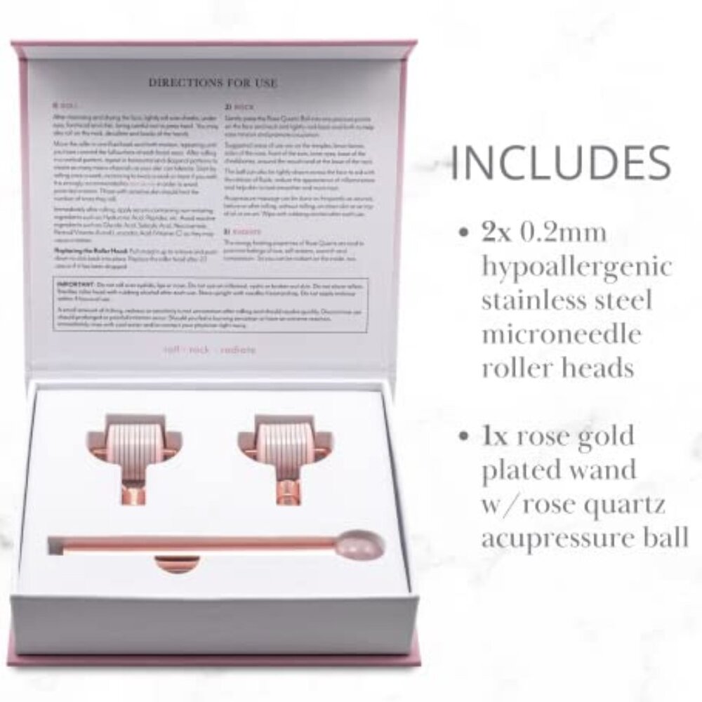 Jenny Patinkin Rose on Rose Derma Roller-Never Used